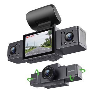 3 Channel Dash Cam Video Recorder (full kit)