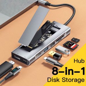 Macbook USB C Hub with SSD